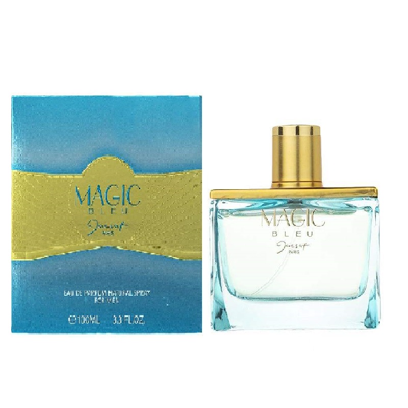Eau de Parfum Jacksaf Bleu Magic Bleu volume 100 ml ادو پرفیوم ژک ساف مجیک بلو Magic Bleu حجم 100 میلی لیتر
