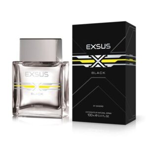 ادوپرفیوم مردانه سن سیرو مدل Exsus Black – نمای جلویی