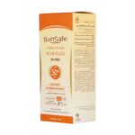 فلوئید ضد آفتاب بی‌رنگ سان‌سیف SPF50 مدل ACNE-FLUID