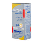 ضد آفتاب بی رنگ سان سیف SPF40 مخصوص آقایان 50 میل