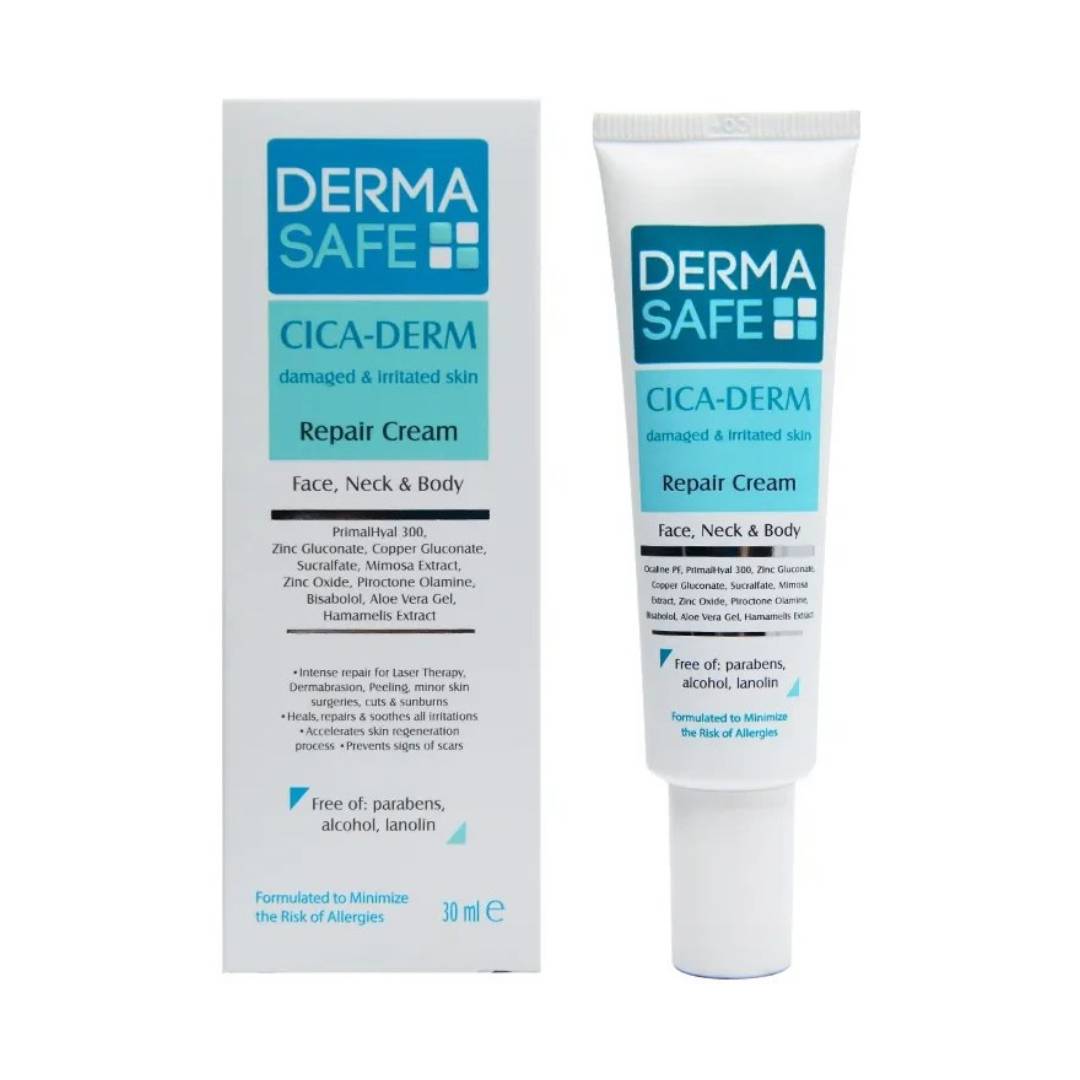 dermasafe-cicaderm-cream-main (1) کرم ترمیم کننده درماسیف مدل Cica Derm