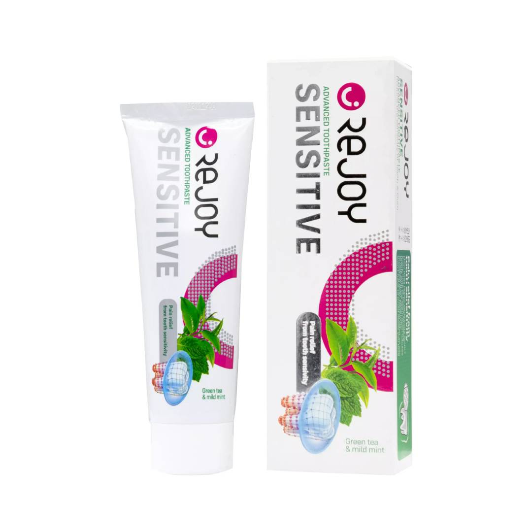 rejewy-sensitive-toothpaste-100ml (2) بستهبندی خمیر دندان ریجوی مدل Sensitive سنستیو 100 میلیلیتر