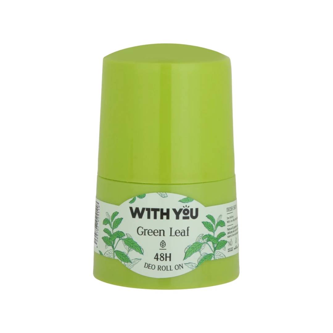 with-you-green-leaf-roll-on (1) رول ضد تعریق زنانه ویت یو مدل Green Leaf حجم 50 میلی لیتر
